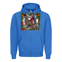 True Royal Rodeo Santa Zipper Hoodie - CowhideDigitalArt