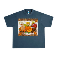 Midnight Navy tis the season fall Urban Heavy Tee - TumblerDesignByShophia