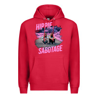 Hippie Sabotage Aesthetic Style Photo With Text Premium Hoodie | Teevron