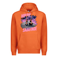 Carrot hippie sabotage aesthetic style photo with text Premium Hoodie - lanVoArt