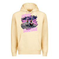 Pina Colada hippie sabotage aesthetic style photo with text Premium Hoodie - lanVoArt