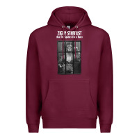 Burgundy great⭐ david⭐bowie ⭐1 Premium Hoodie - lanVoArt