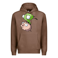 Chestnut invader zim Premium Hoodie - lanVoArt