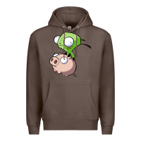 Coffee invader zim Premium Hoodie - lanVoArt