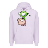 Lilac invader zim Premium Hoodie - lanVoArt