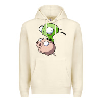 Sandshell invader zim Premium Hoodie - lanVoArt