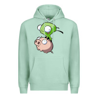 Seafoam invader zim Premium Hoodie - lanVoArt