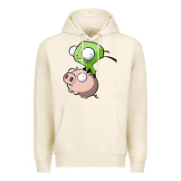 Tofu invader zim Premium Hoodie - lanVoArt