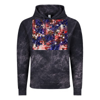 Cloud Black American flag sparkly  tumbler Vintage Hoodie - HowdyJamesFarm