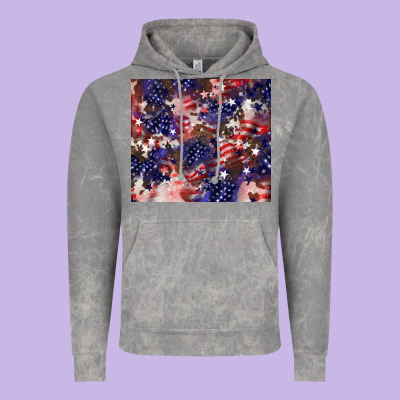 American Flag Sparkly  Tumbler Vintage Hoodie Designed By Howdyjamesfarm