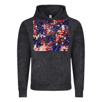 Vintage Black American flag sparkly  tumbler Vintage Hoodie - HowdyJamesFarm