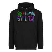 Black be salty Heavyweight Hoodie - CowhideDigitalArt