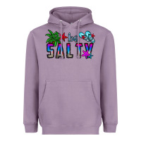 Lavender be salty Heavyweight Hoodie - CowhideDigitalArt