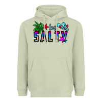 Matcha be salty Heavyweight Hoodie - CowhideDigitalArt