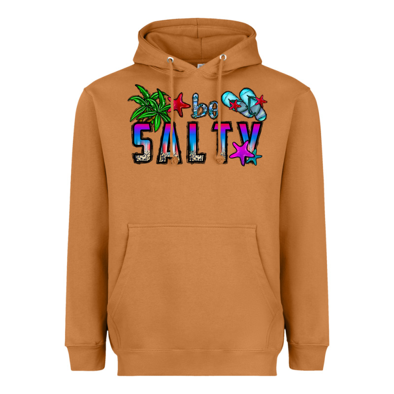 Be Salty Heavyweight Hoodie by CowhideDigitalArt | Teevron