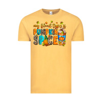 Vintage Mustard My blood type is pumpkin spice Vintage Tee - RanaPortraitStore