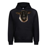 Black suffolk ewe head Urban Hoodie - BarkalooDesign