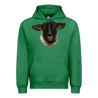 Emerald suffolk ewe head Urban Hoodie - BarkalooDesign