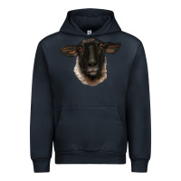 Navy suffolk ewe head Urban Hoodie - BarkalooDesign