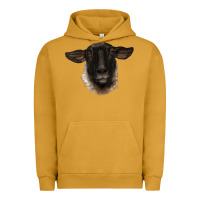 Pigment Peanut Butter suffolk ewe head Urban Hoodie - BarkalooDesign