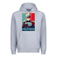 Heather Grey mumen rider 10 Premium Hoodie - lanVoArt