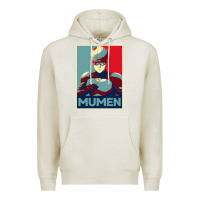 Oatmeal Heather mumen rider 10 Premium Hoodie - lanVoArt