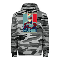 Slate Camo mumen rider 10 Premium Hoodie - lanVoArt
