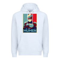 White mumen rider 10 Premium Hoodie - lanVoArt