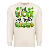 Sandshell not lucky just really blessed Premium Sweatshirt - Artiststas