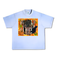 Grape Ice crow and deer hunting fall camouflage Urban Heavy Tee - TumblerDesignByShophia
