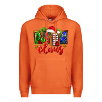 Carrot Christmas papa claus Premium Hoodie - FaDigitalArtStudio