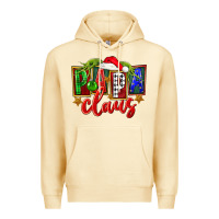 Pina Colada Christmas papa claus Premium Hoodie - FaDigitalArtStudio