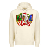 Sandshell Christmas papa claus Premium Hoodie - FaDigitalArtStudio