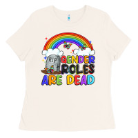 Bone gender roles are dead Ladies Tee - Artiststas