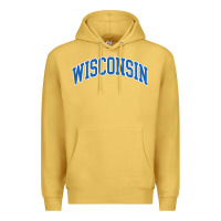 Antique Gold wisconsin blue Premium Hoodie - lanVoArt