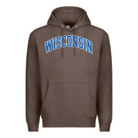 Coffee wisconsin blue Premium Hoodie - lanVoArt
