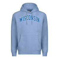 Colony Blue wisconsin blue Premium Hoodie - lanVoArt