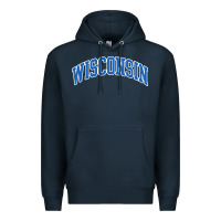 Navy wisconsin blue Premium Hoodie - lanVoArt