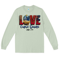 Matcha love came down luke 2 11 Long Sleeve Tee - CowGirlArtShop