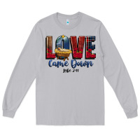 Moon Dust love came down luke 2 11 Long Sleeve Tee - CowGirlArtShop