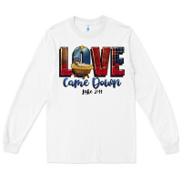 White love came down luke 2 11 Long Sleeve Tee - CowGirlArtShop