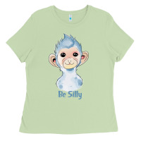 Matcha monkey cute animals Ladies Tee - RanaPortraitStore
