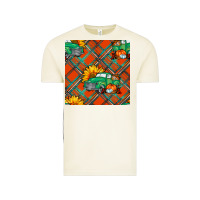 Vintage Arctic Fall truck Vintage Tee - NancyCooperArtShop