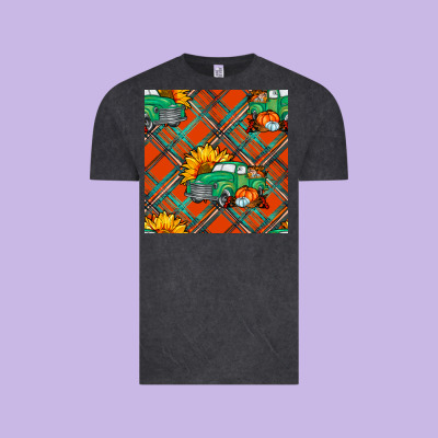 Fall Truck Vintage Tee Designed By Nancycooperartshop