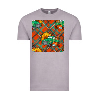 Vintage Zinc Fall truck Vintage Tee - NancyCooperArtShop
