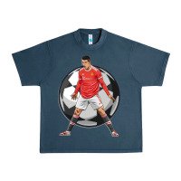 Midnight Navy cr7 soccer fan Urban Heavy Tee - lanVoArt