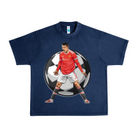 Navy cr7 soccer fan Urban Heavy Tee - lanVoArt