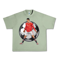 Oil Green cr7 soccer fan Urban Heavy Tee - lanVoArt