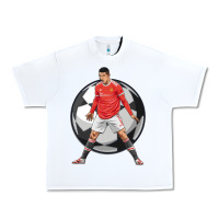 White cr7 soccer fan Urban Heavy Tee - lanVoArt