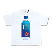 White aesthetic fiji water Urban Heavy Tee - lanVoArt